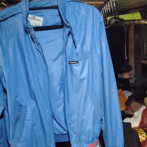 Members Only Blue Lightweight Jacket - Picture 4 of 5